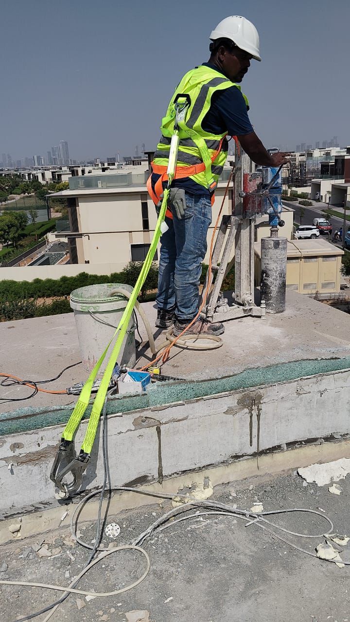 Renovation-ready area after Arasar selective demolition at Dubai Hills
