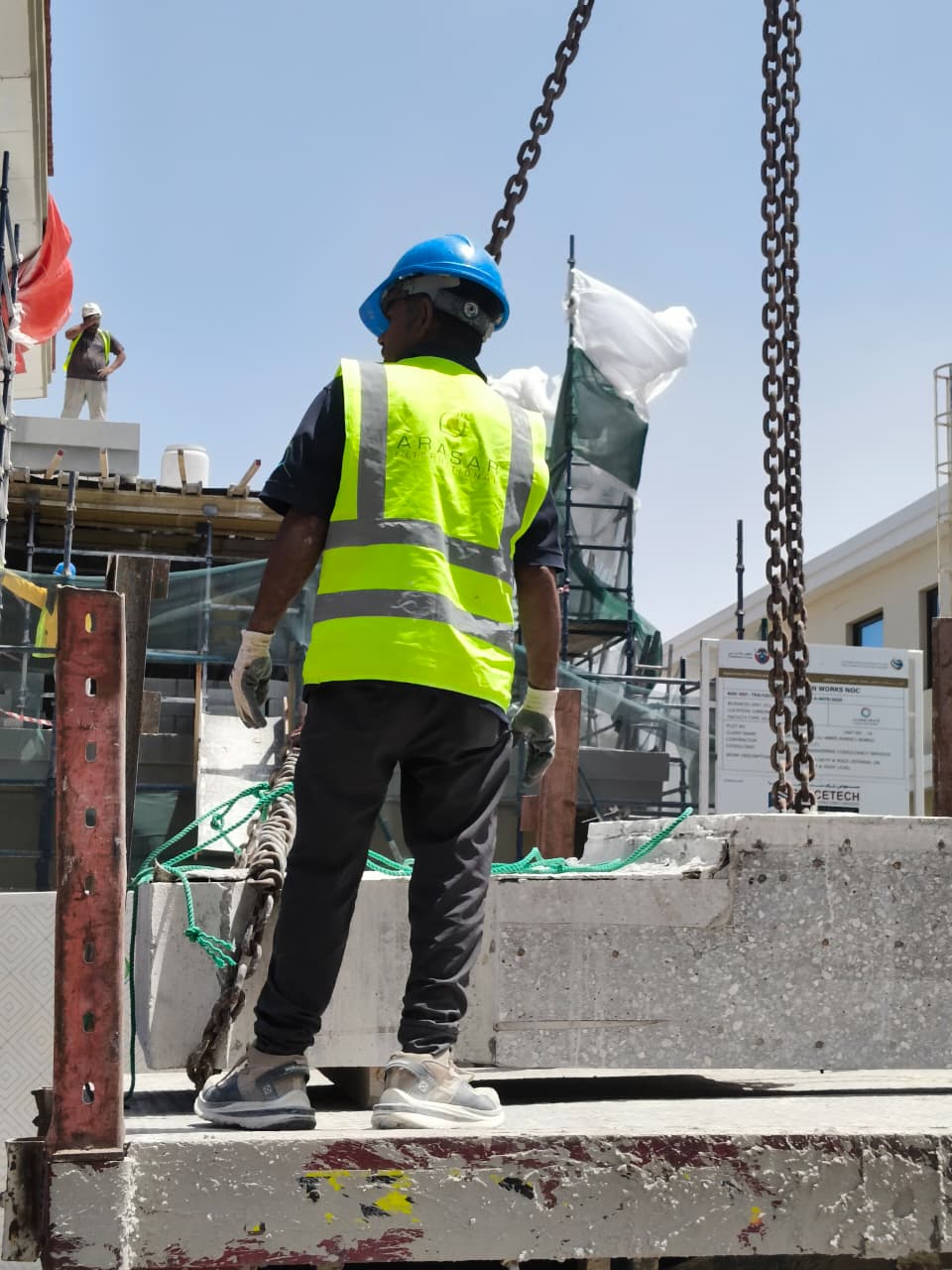 Controlled structural opening work by Arasar at Jumeirah Golf Estates