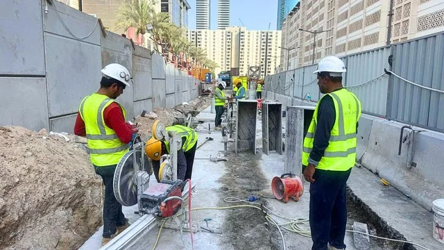 Al Mustaqbal Road project by Arasar